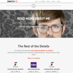 Dan Gray - Parallax Website Design